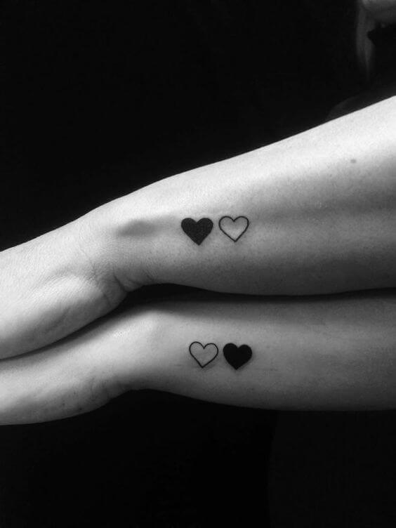 Sister Love | Matching tattoo with my sister! :) | Amy | Flickr