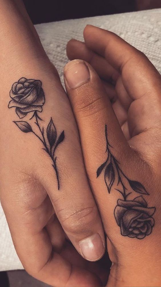 Sister Flower Tattoos