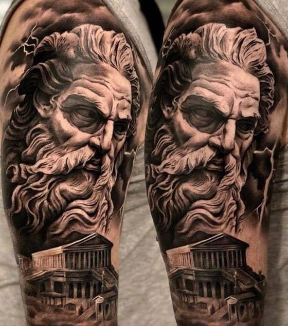 Mr Ink Tattoo & Barber Lounge - Steven Perry Tattoos - Zeus tattoo by  Steven | Facebook