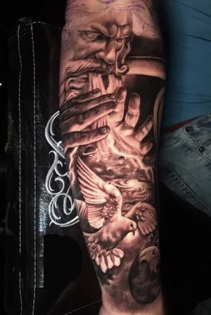 79 Stunning Zeus Tattoo Ideas [2024 Inspiration Guide] | Zeus tattoo, Tattoo  designs men, Upper arm tattoos