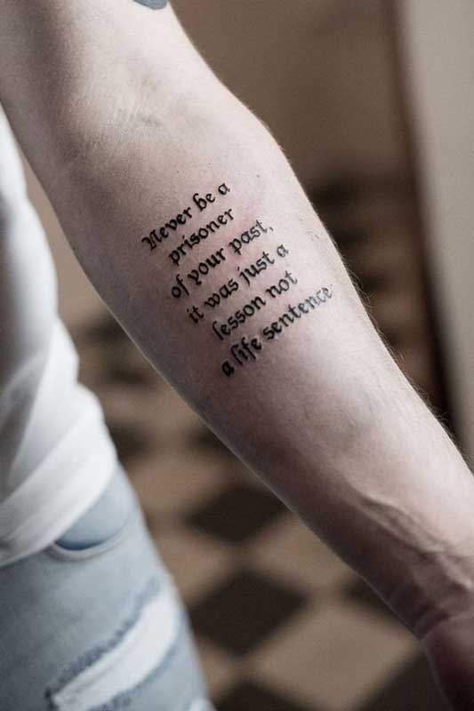 quote ink ideas for men