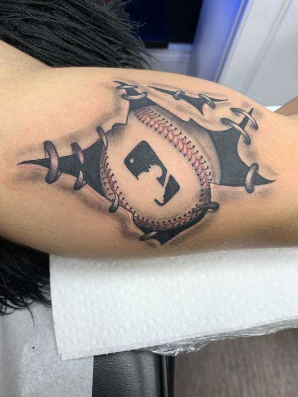 Baseball Tattoo by CharlesWatson on DeviantArt