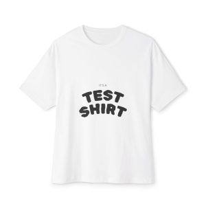 Unisex Oversized Boxy Tee