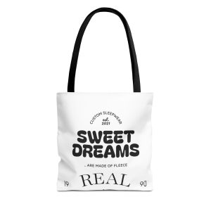 Sweet Dreams Tote Bag | AOP Tote for Sleep Lovers, Stylish Grocery Bag, Eco-Friendly Shopping Tote, Unique Gift Idea