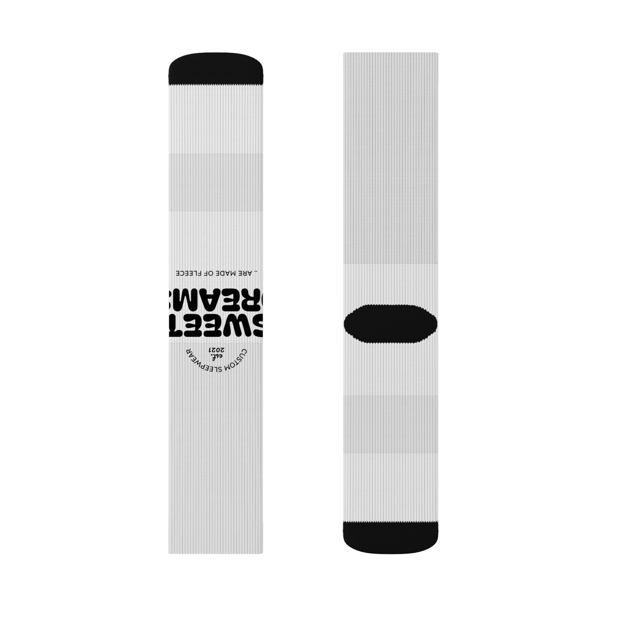 Customizable Sublimation Socks for Comfort Lovers, Cozy Socks, Unique Gift Idea, Holiday Socks, Fun Fashion Accessories - Image 7