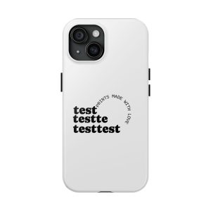Stylish Tough Phone Case - Prints Made with Love, Durable Protection, Unique Design, Ideal Gift, Trendy Accessory