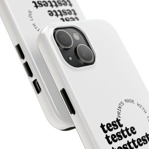Stylish Tough Phone Case - Prints Made with Love, Durable Protection, Unique Design, Ideal Gift, Trendy Accessory