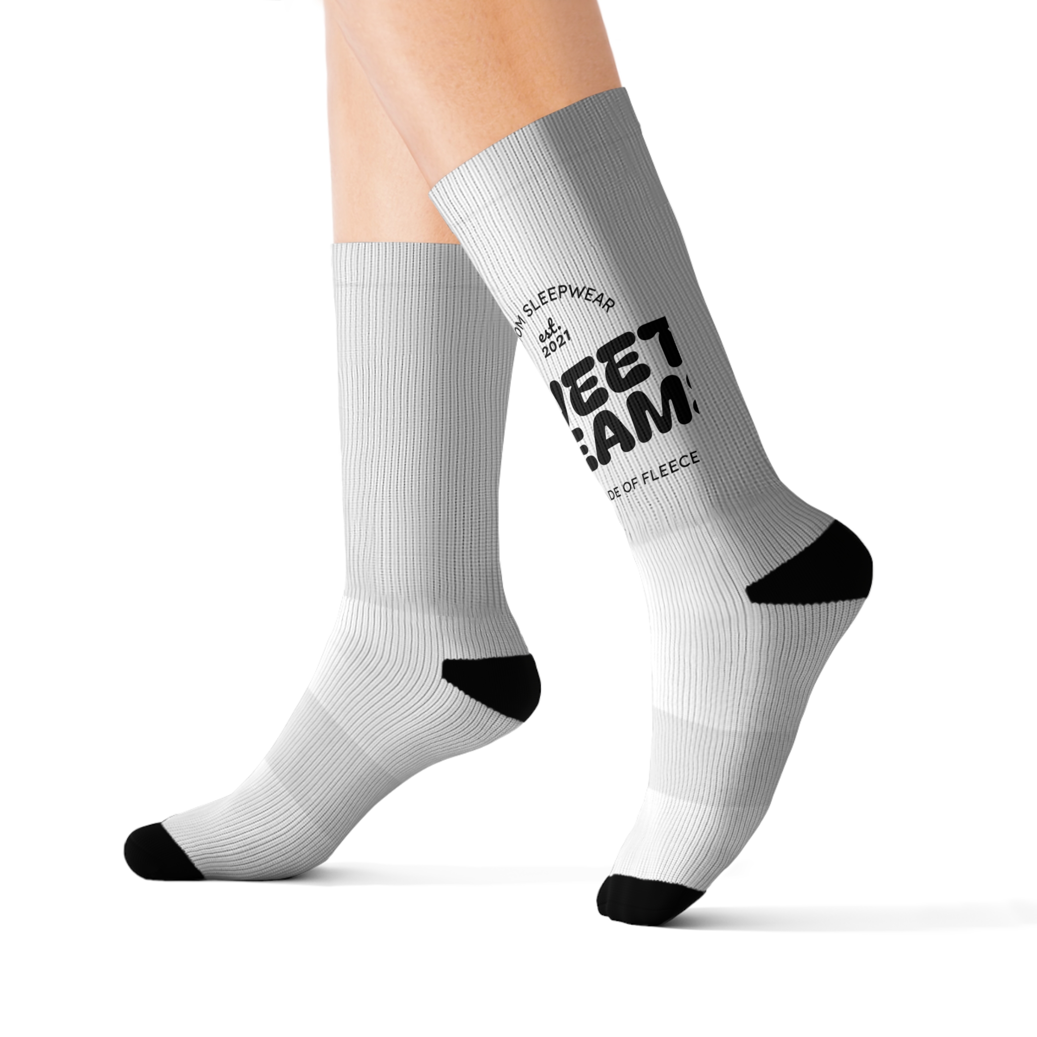 Customizable Sublimation Socks for Comfort Lovers, Cozy Socks, Unique Gift Idea, Holiday Socks, Fun Fashion Accessories - Image 9